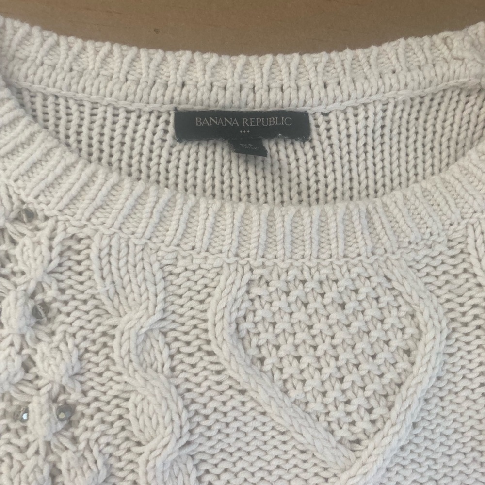 Women’s XS Banana Republic cable knit sweater